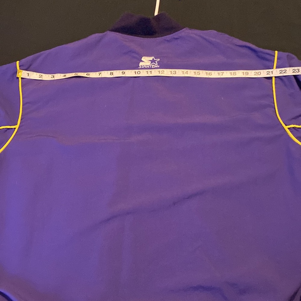Starter Vintage Team NFL Minnesota Vikings Button Snap Jacket - Picture 13 of 14